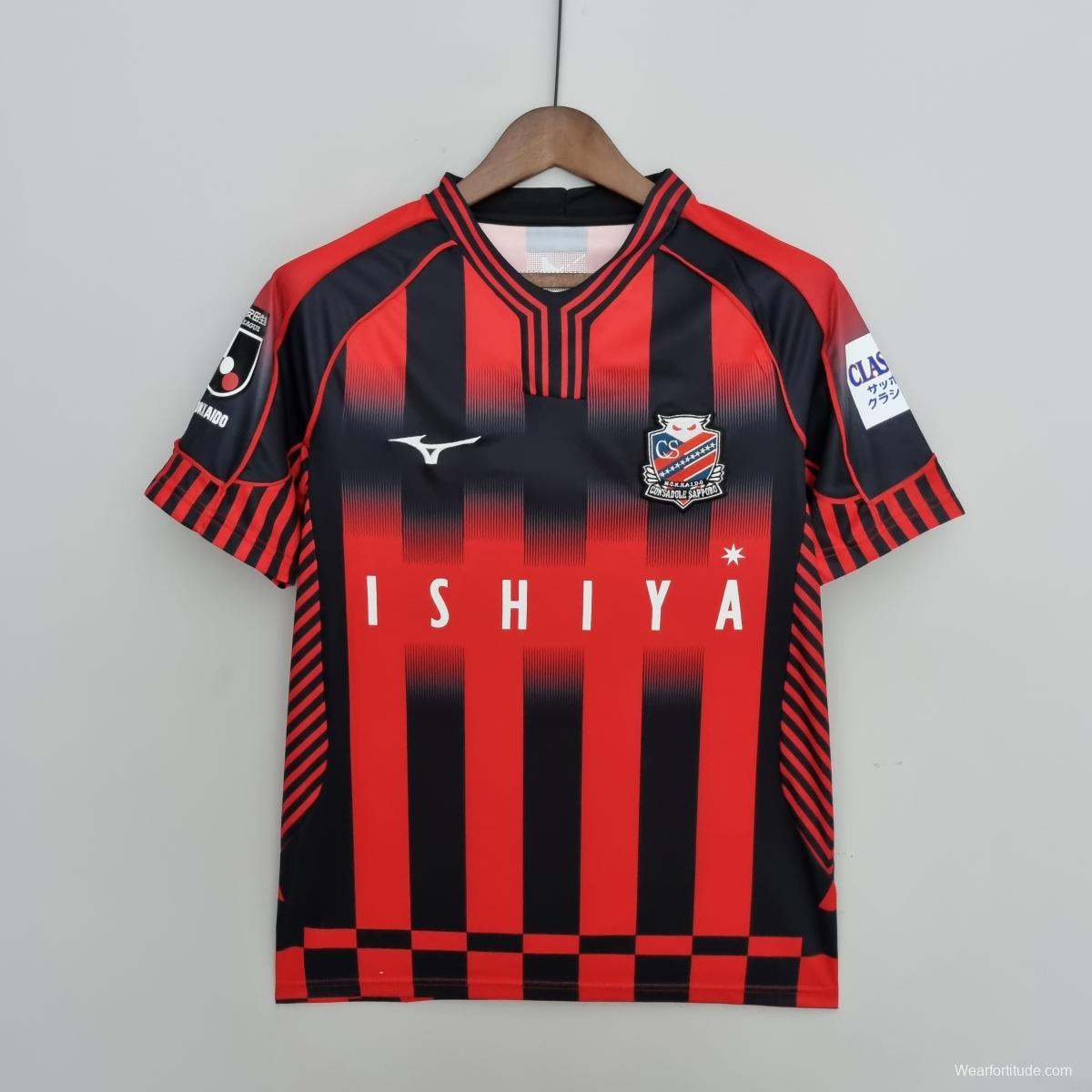 22/23 Hokkaido Home Soccer Jersey