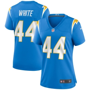 Women's Kyzir White Powder Blue Player Limited Team Jersey