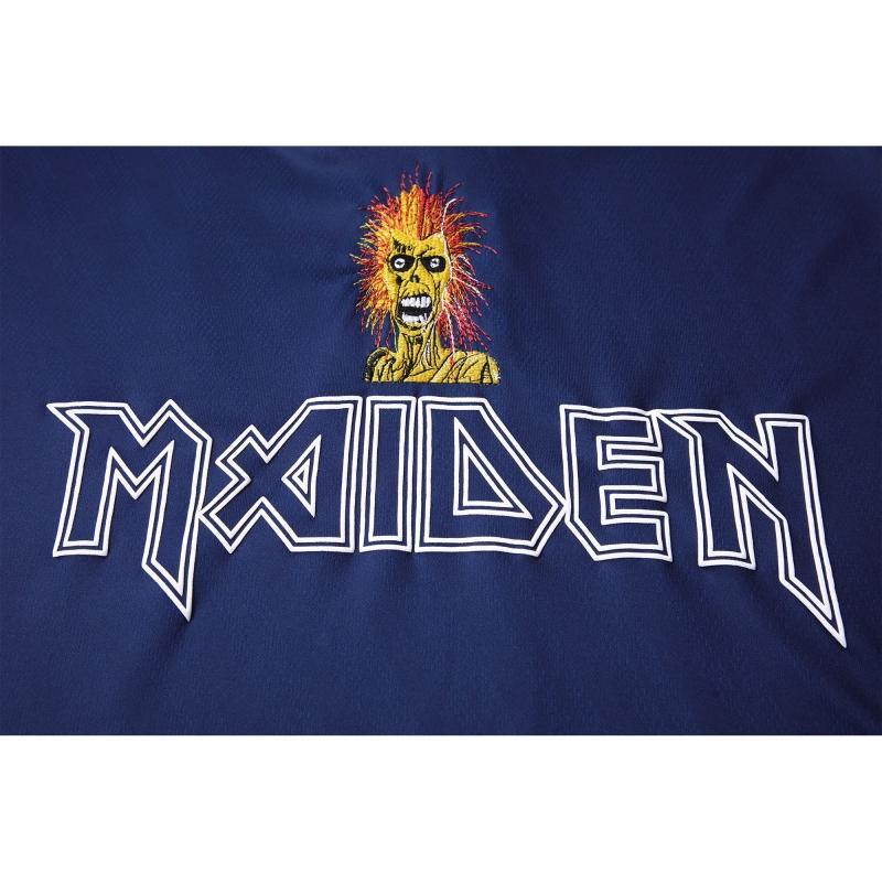 Retro 98/99 West Ham United x Iron Maiden Long Sleeve Navy Jersey