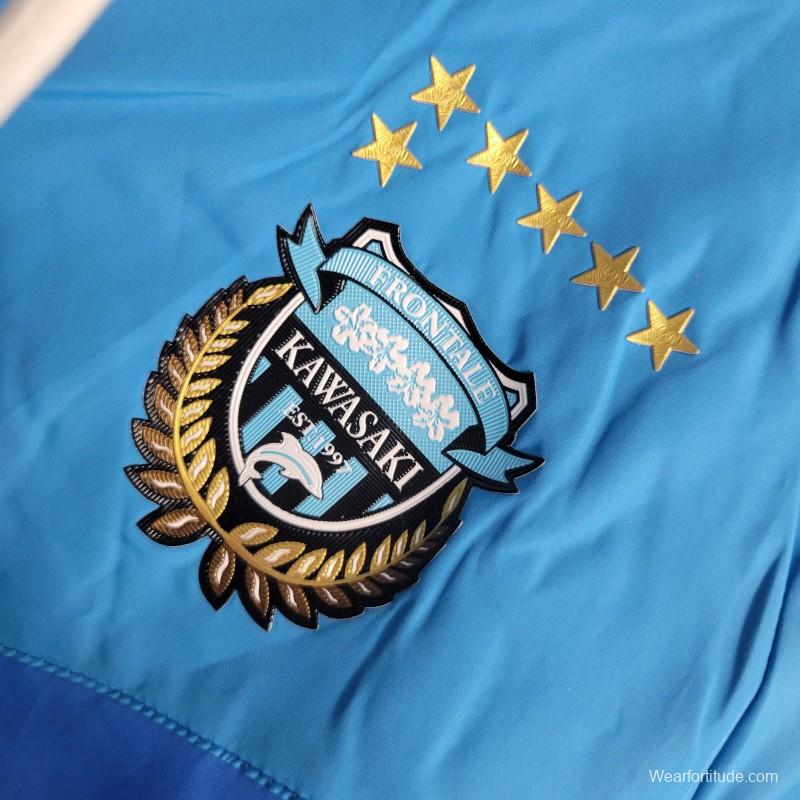 23-24 Kawasaki Frontale Blue Windbreaker