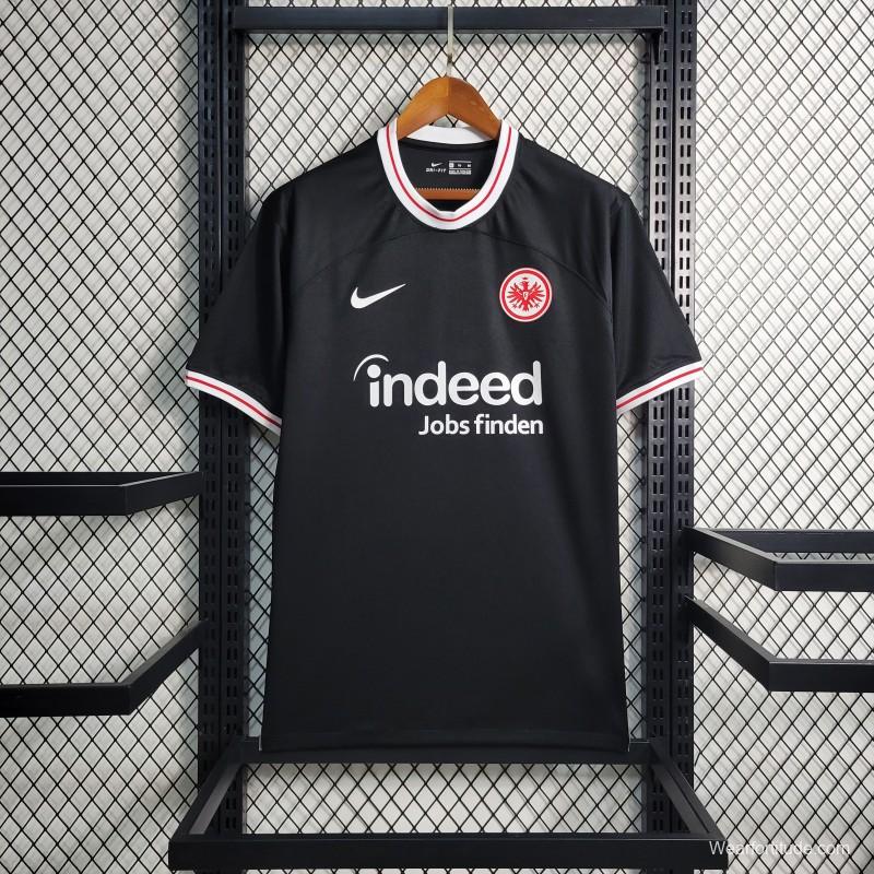 23/24 Eintracht Frankfurt Away Black Jersey