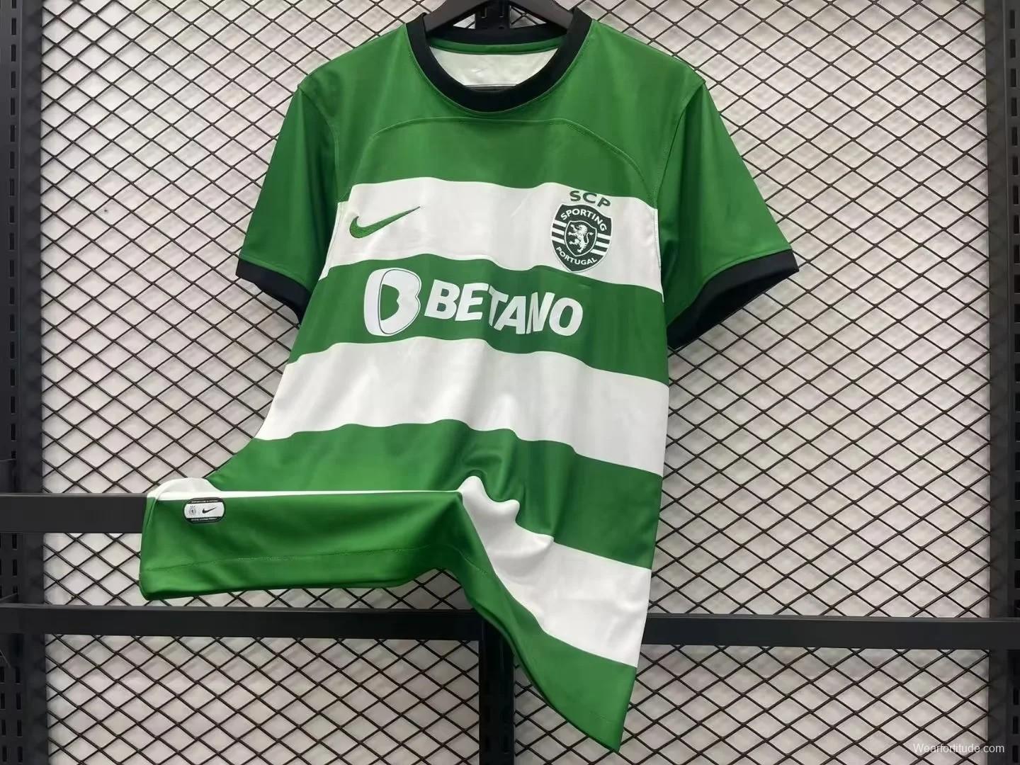 23/24 Sporting Lisbon Home Jersey